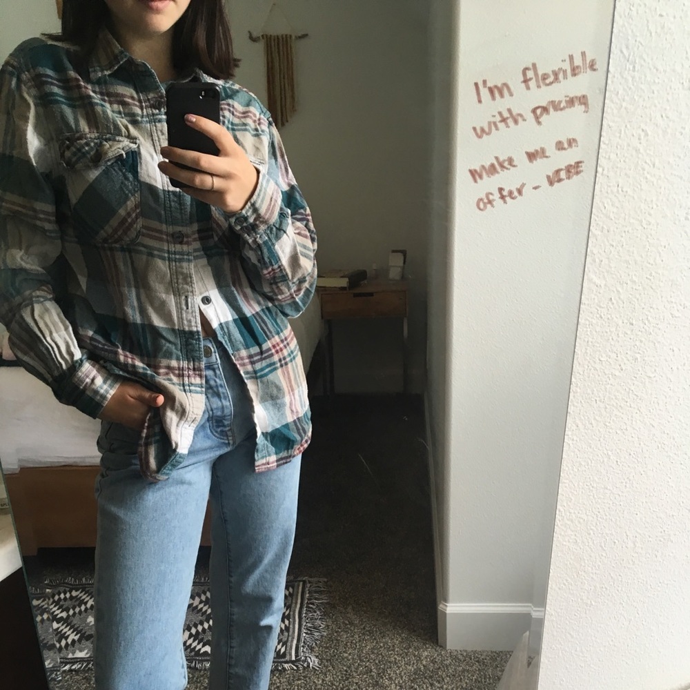 Super cozy flannel ❤️🧡💛💚💙💜